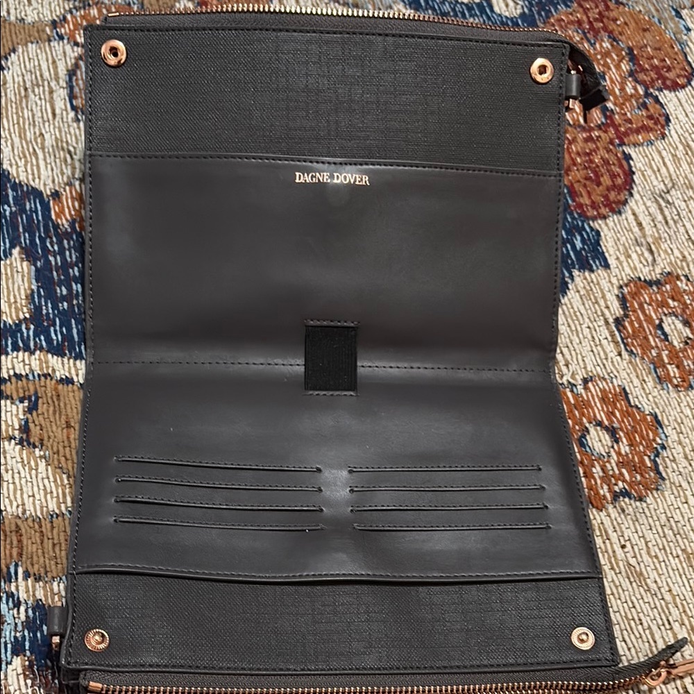 Dagne Dover Gray Clutch